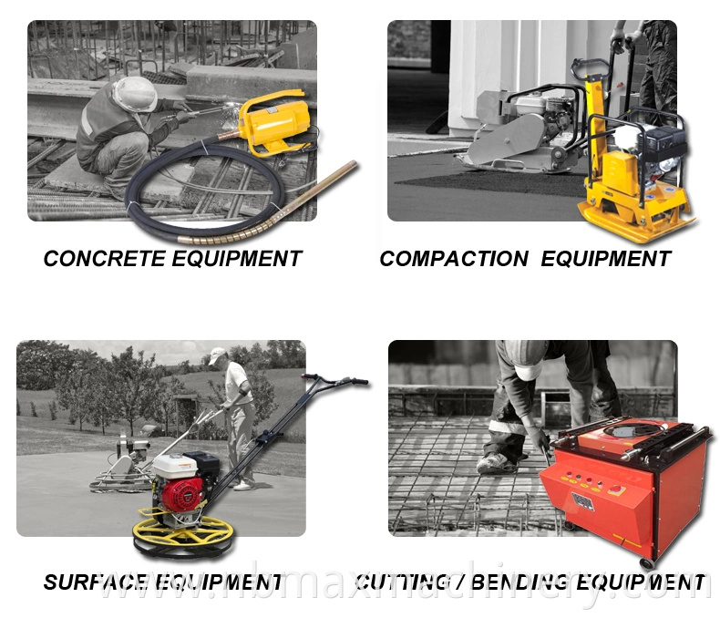 Construction Tools Gasoline Power 14kn Tamping Rammer Machine